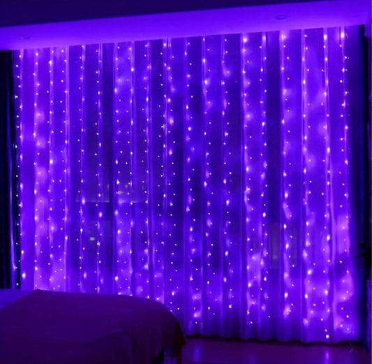 Set Of 300 Purple Lights