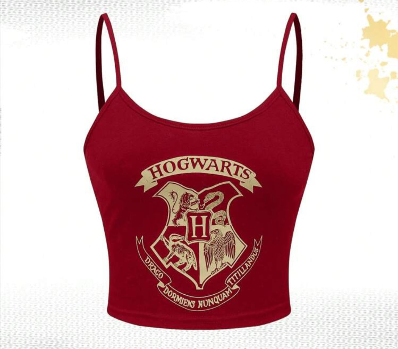 Hogwarts Cropped Tee