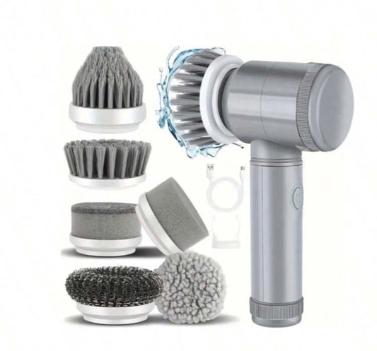 6 Piece Bathroom Scrubbing Brushes