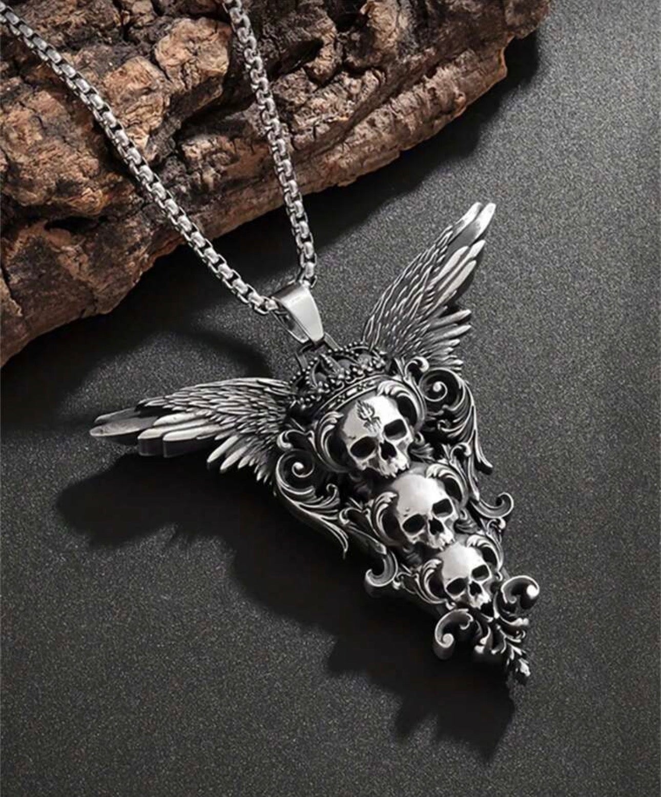 Unisex Skull Necklace