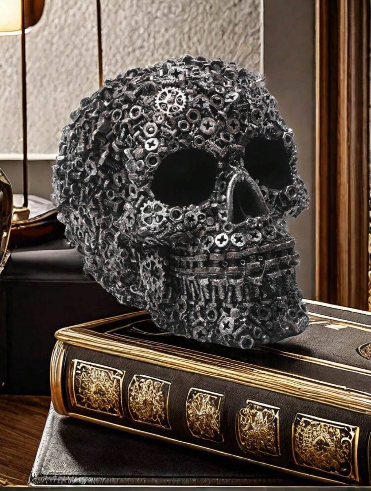 Screw Skull Ornament