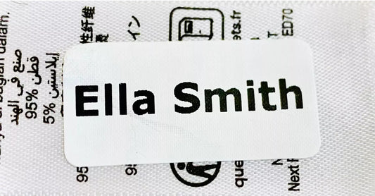 120 Stick On Name Stickers