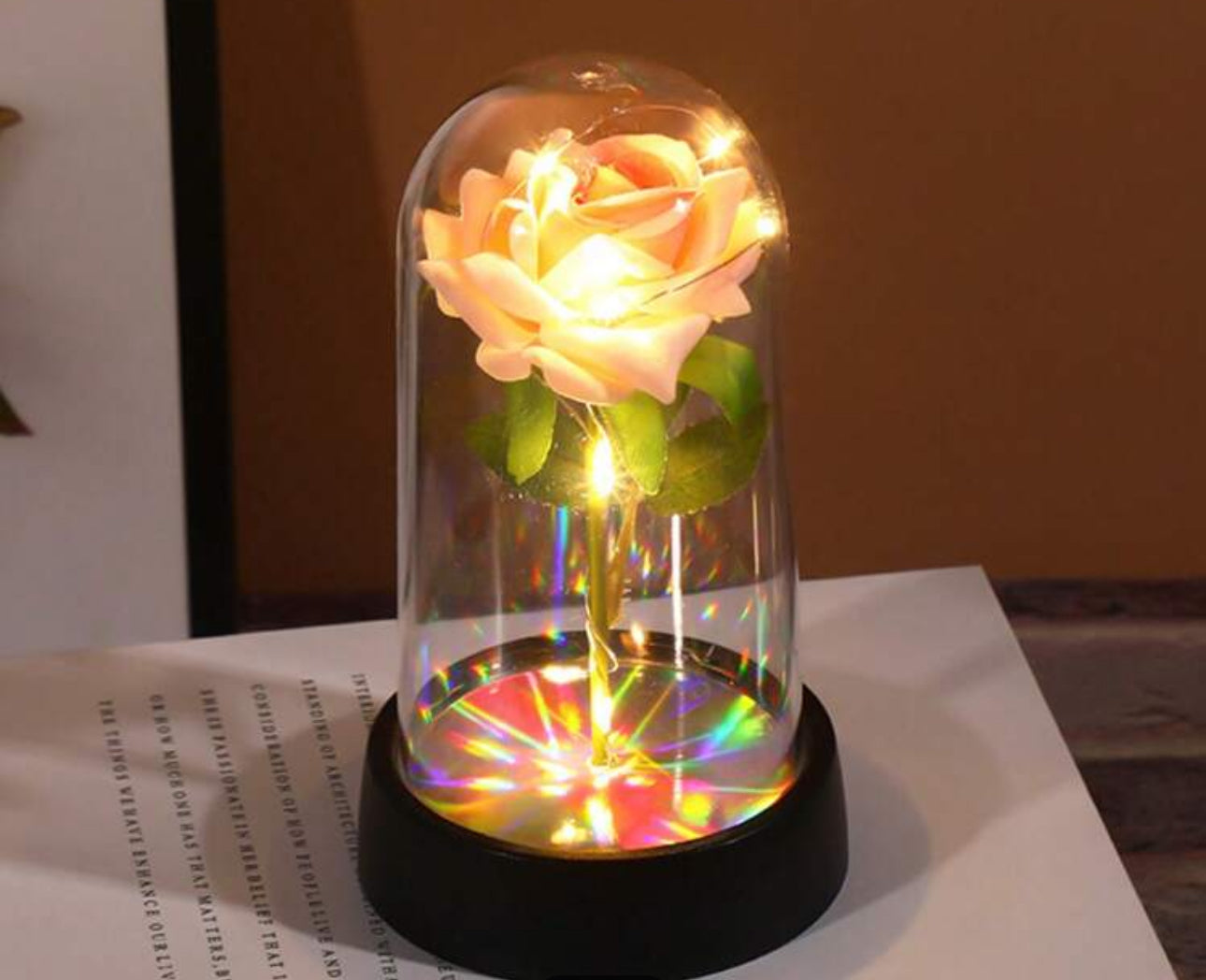 Preserved Rose LED Light