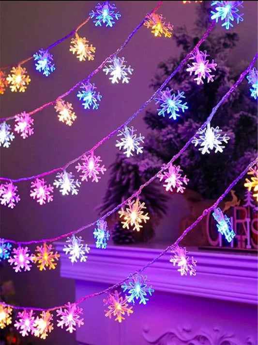 Snowflake String Lights