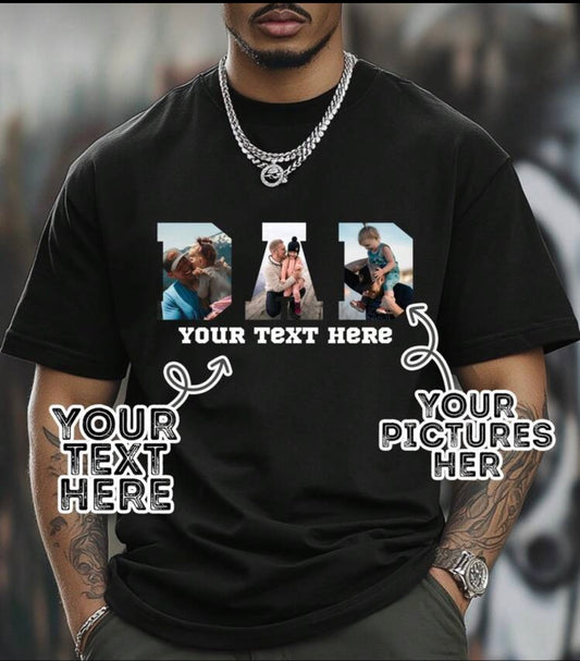 Personalised Dad Tshirt