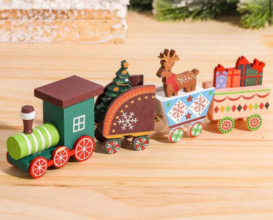 Christmas Four Section Train