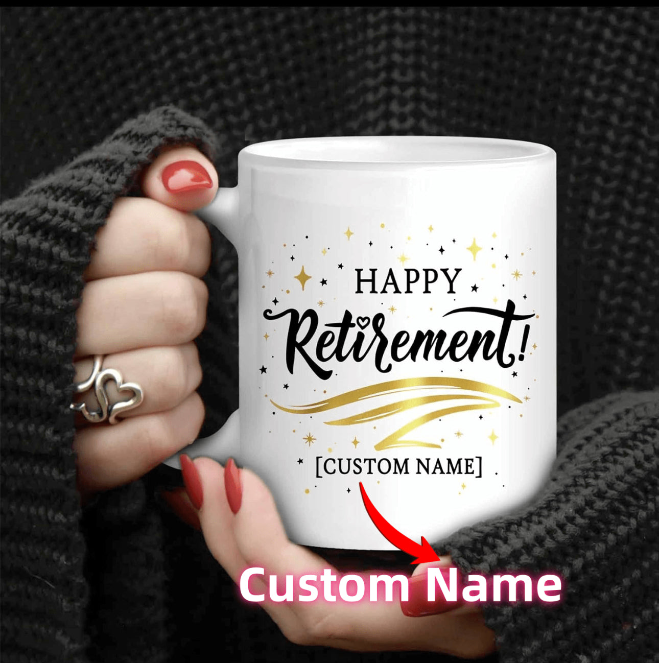 Personalised Retirement Mugs