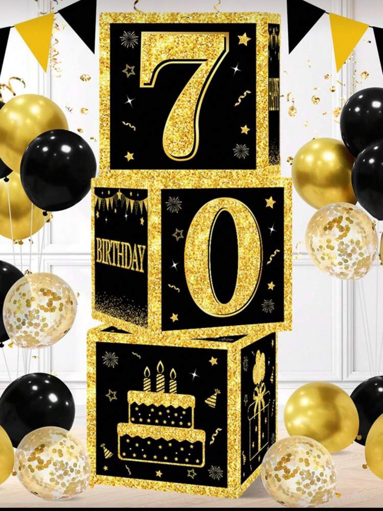 70th Birthday Box