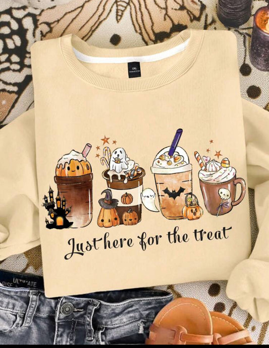 Curve I’m Just Hear For The Treats Jumper