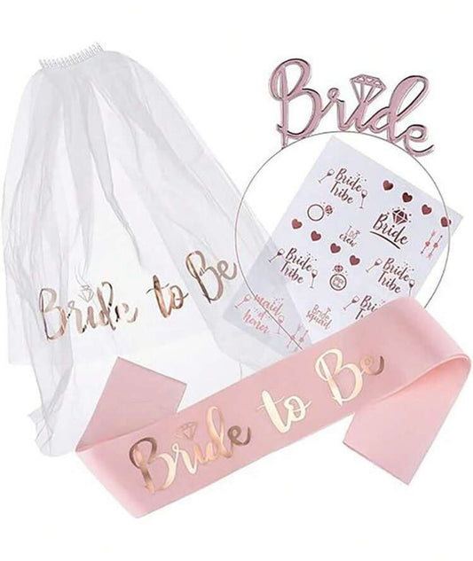 Pink Bride To Be Set