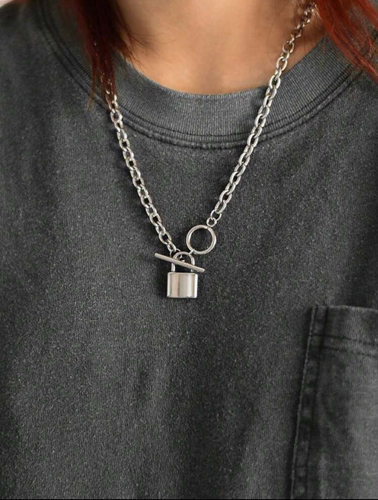 Lock Punk Necklace