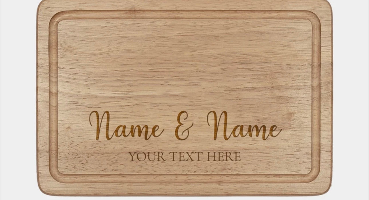 Personalised Chopping Board