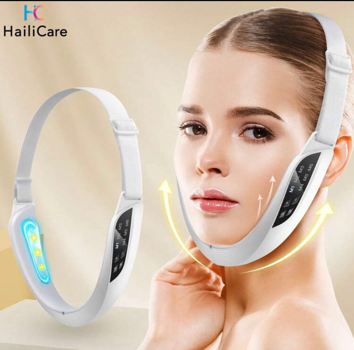 Electric V-Face Shaping Massager with LED Light Therapy