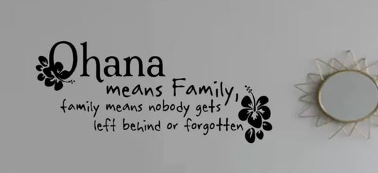 Ohana Wall Sticker