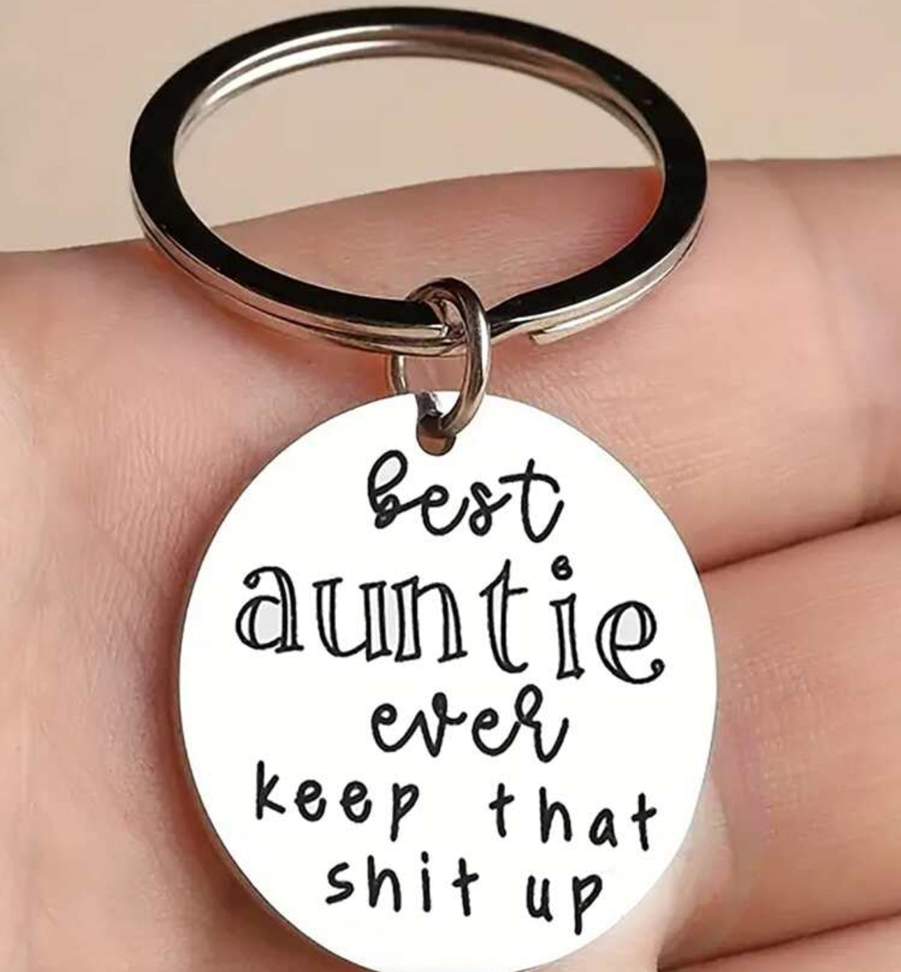 Best Auntie Ever Keyring
