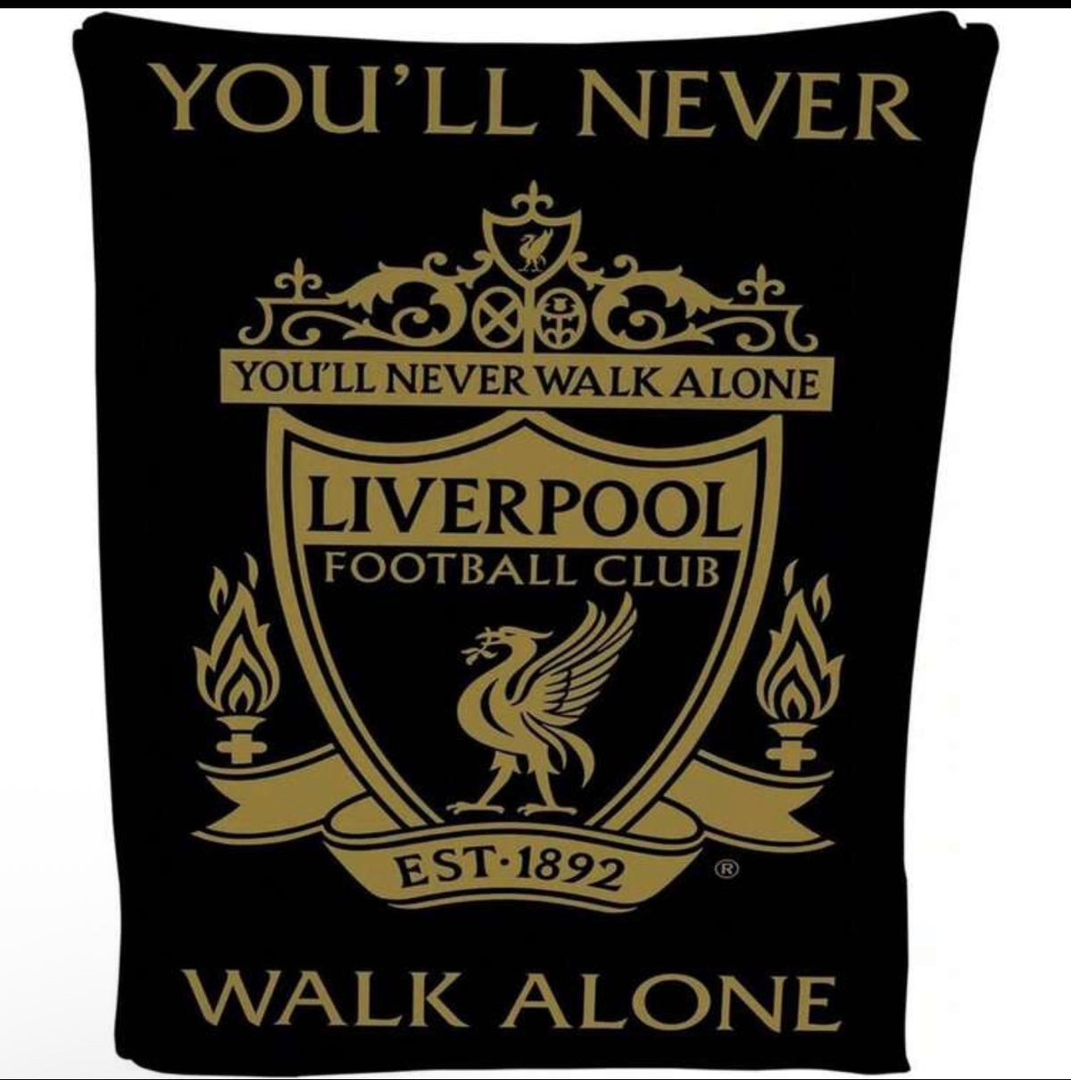 Official Premier League Fleece Throw Blankets
