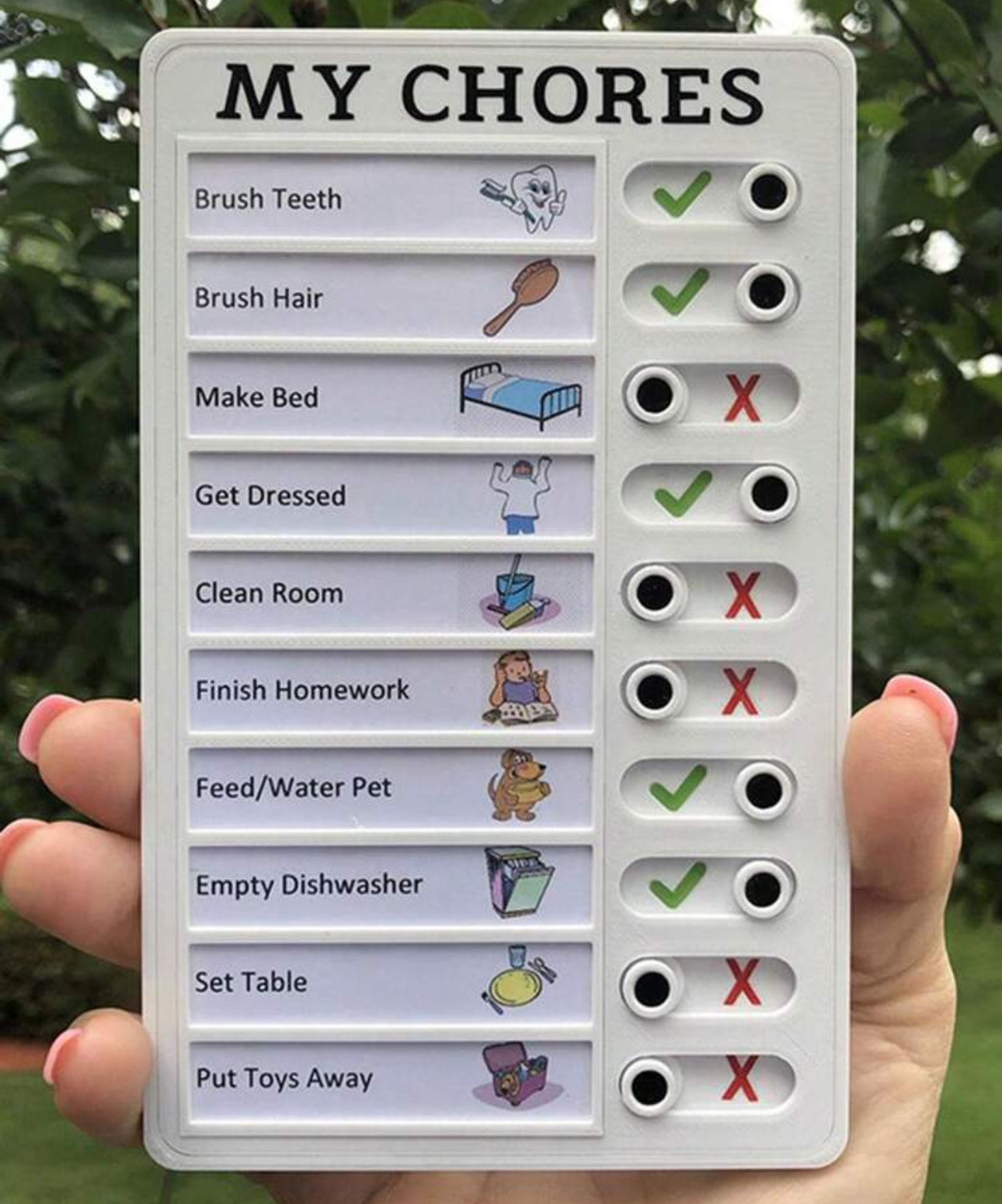 My Chores List For Kids