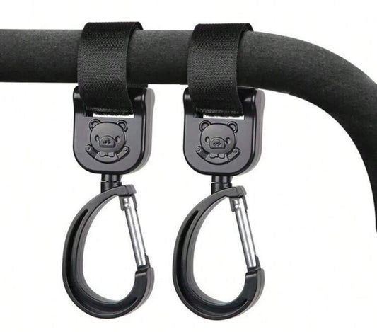 2 Piece Stroller Hooks
