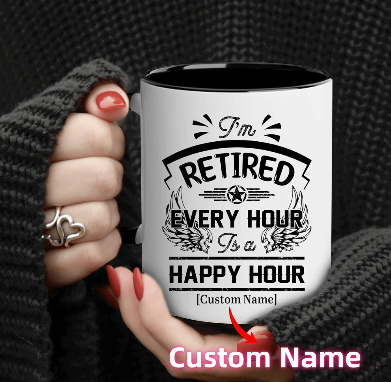 Personalised Retirement Mugs