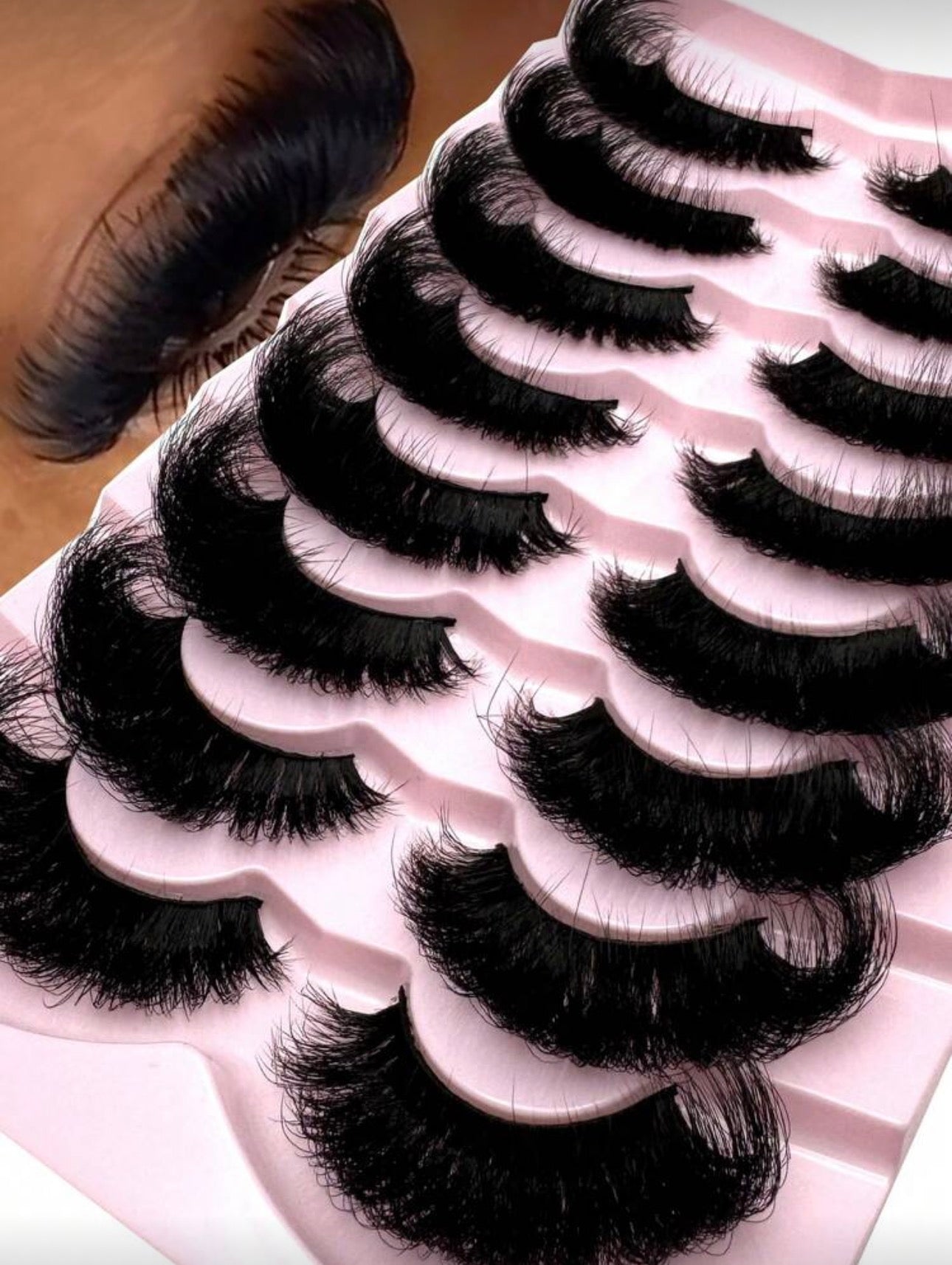 8 Pairs Fluffy Volume Lashes