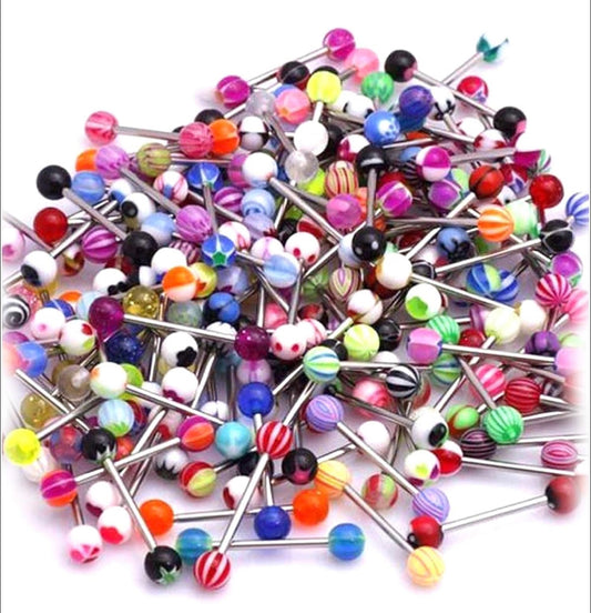 Random 5 Surgical Tongue Bars