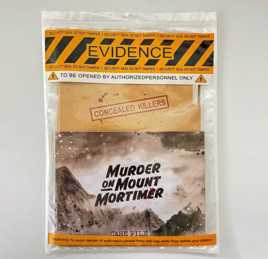 Murder On Mount Mortimer Cold Case File Activity