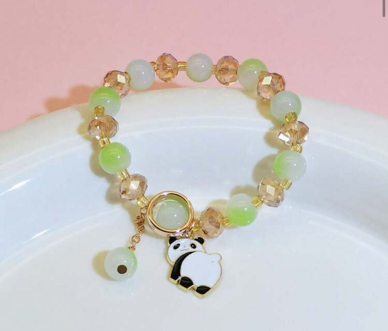 Panda Beaded Bracelet