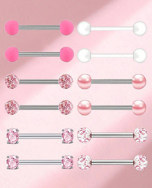 Set of 12 Tongue Bars