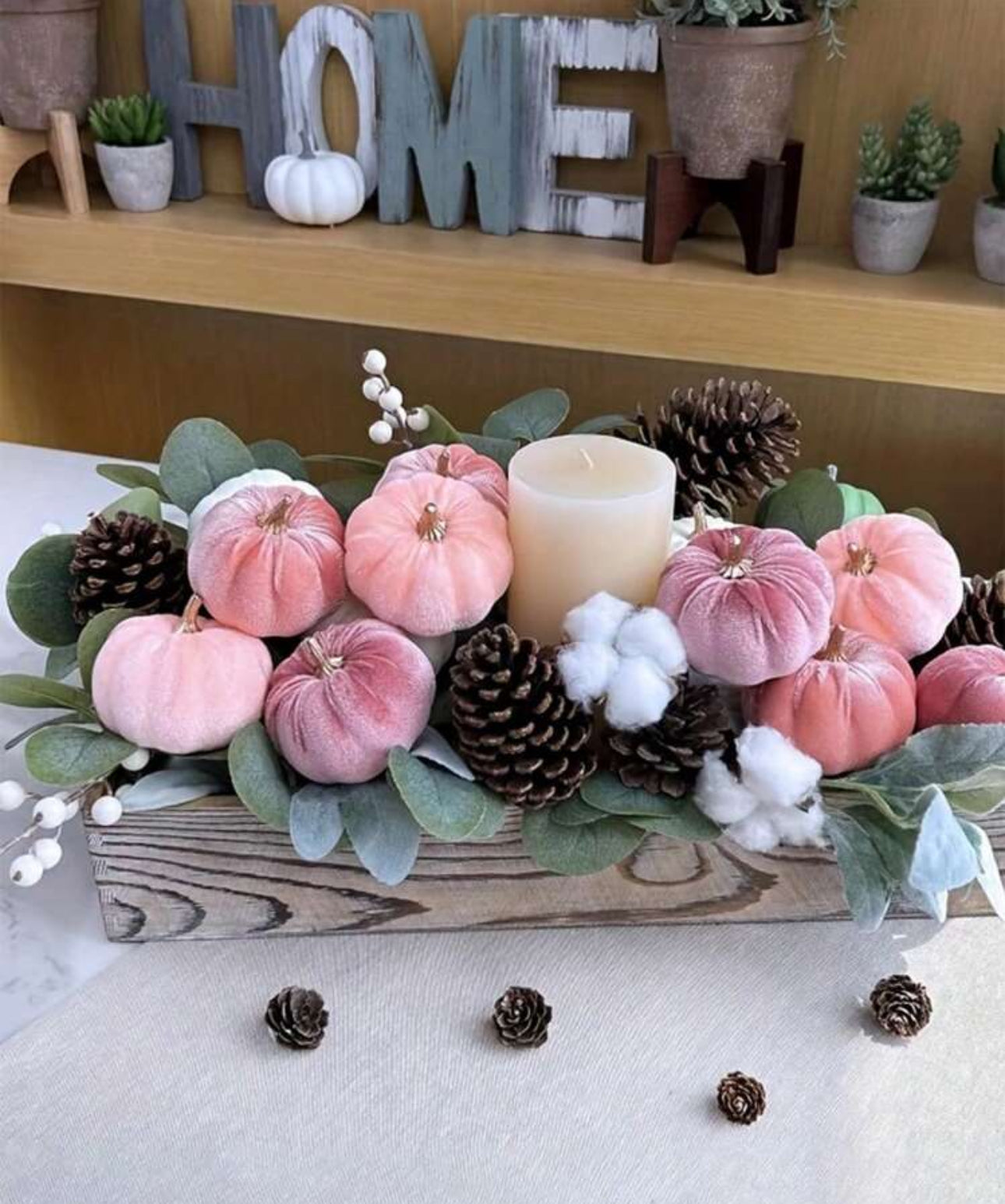 Halloween Pink Velvet Decoration