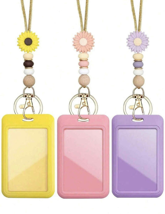 Daisy Bead Card Holder