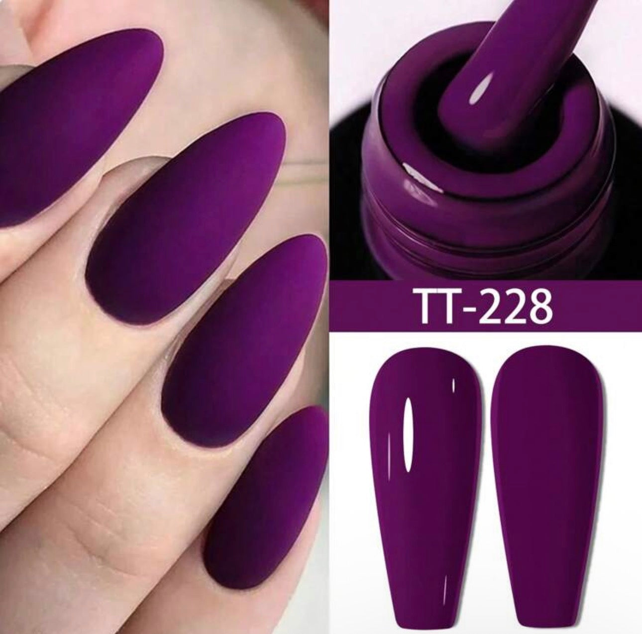 Purple Gel Nail Polish