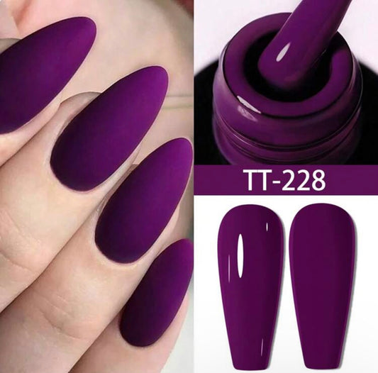 Purple Gel Nail Polish