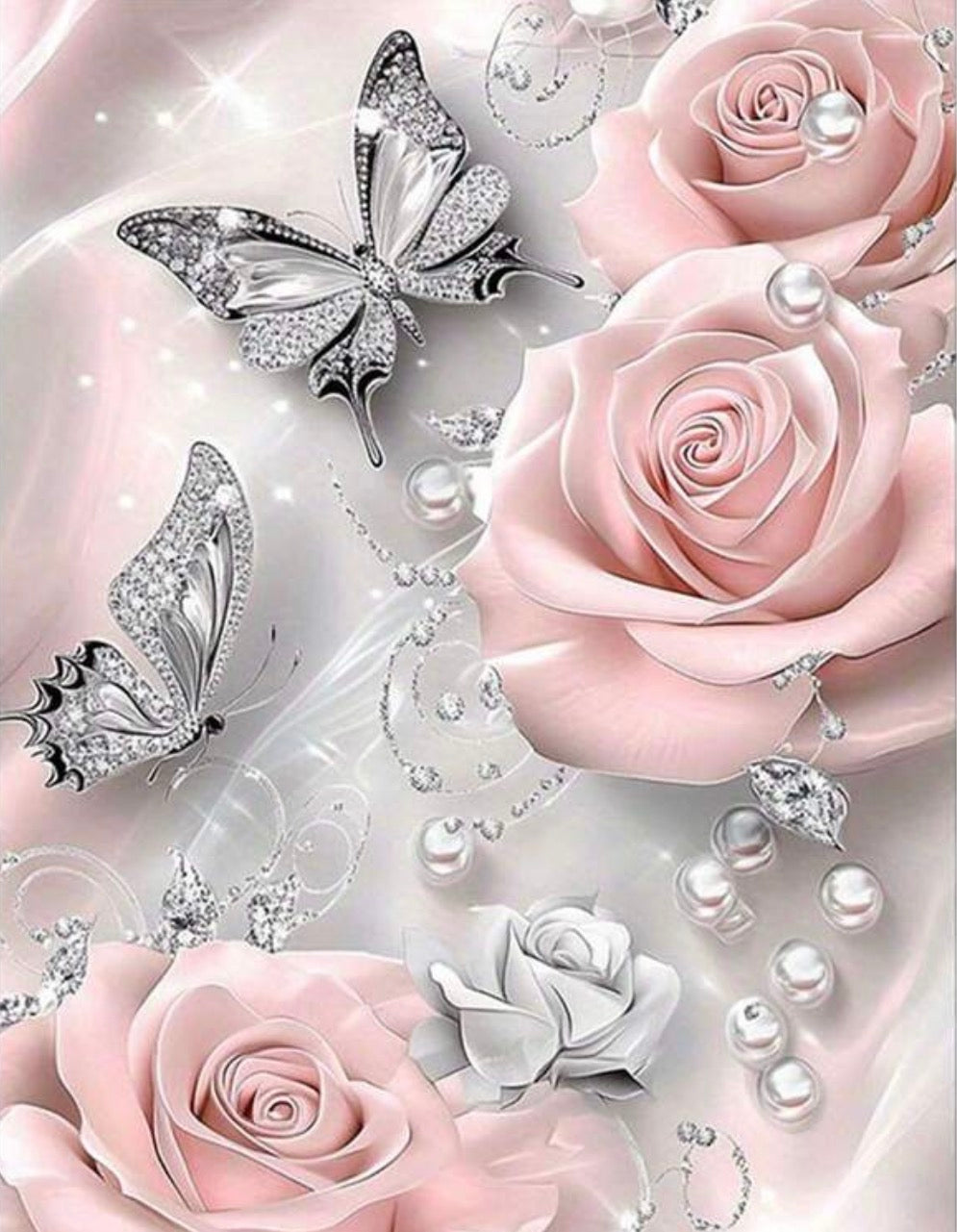 Pearls, Petals, & Pixie Dust Diamond Painting