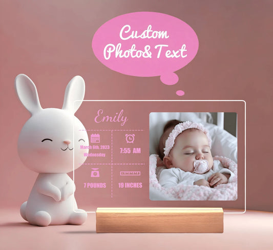 LED Nightlight Birth Stats