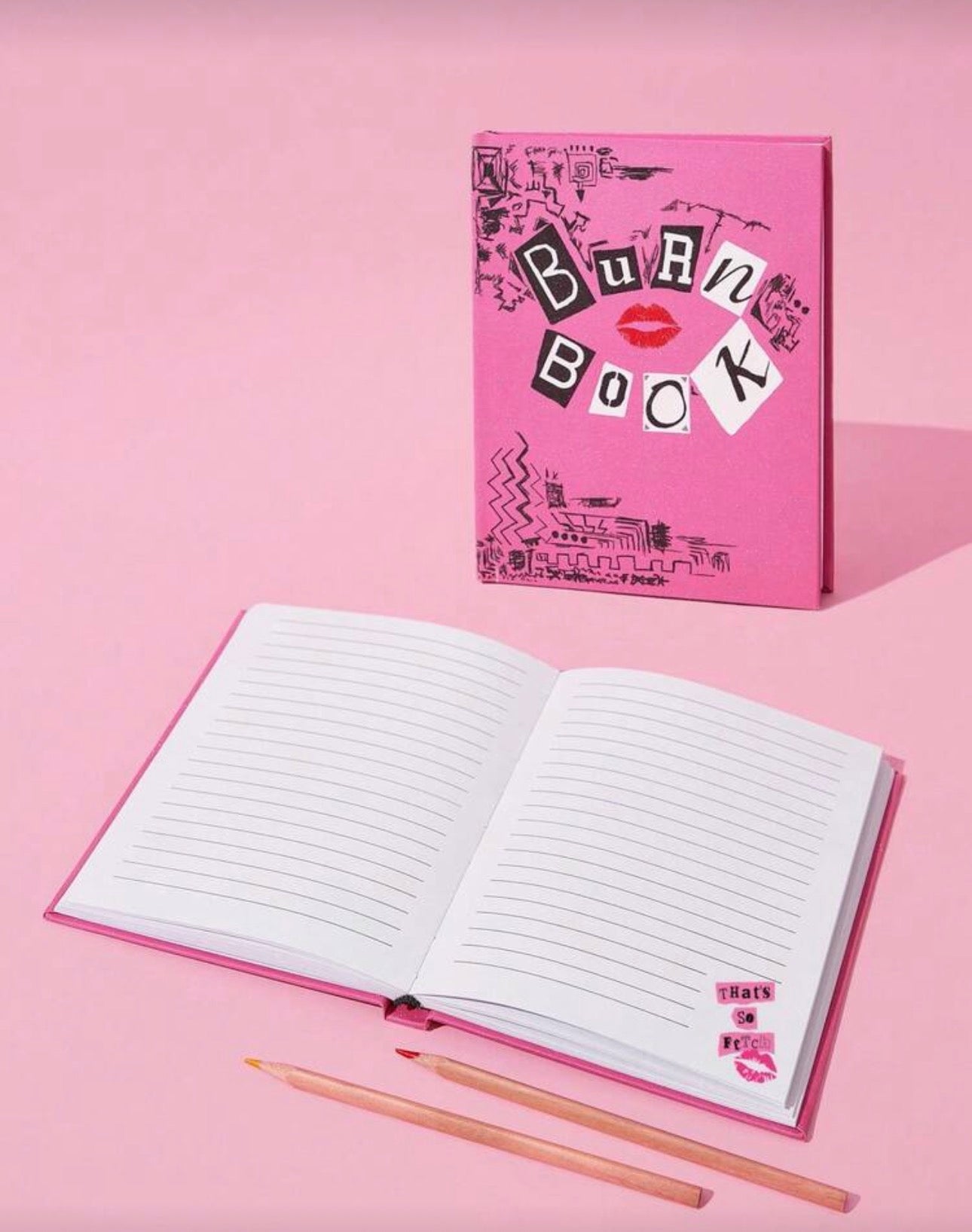 Mean Girls Official "Burn Book" A5 Lined Journal