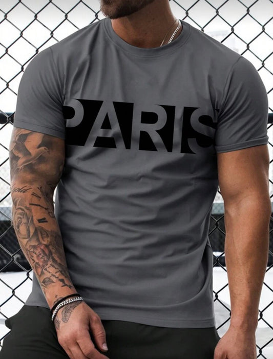 Paris Grey Tshirt