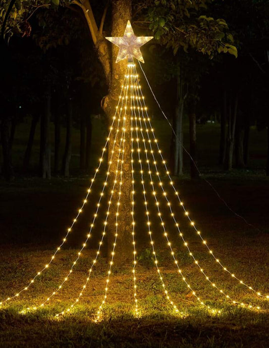 Starry Curtain Garden Lights