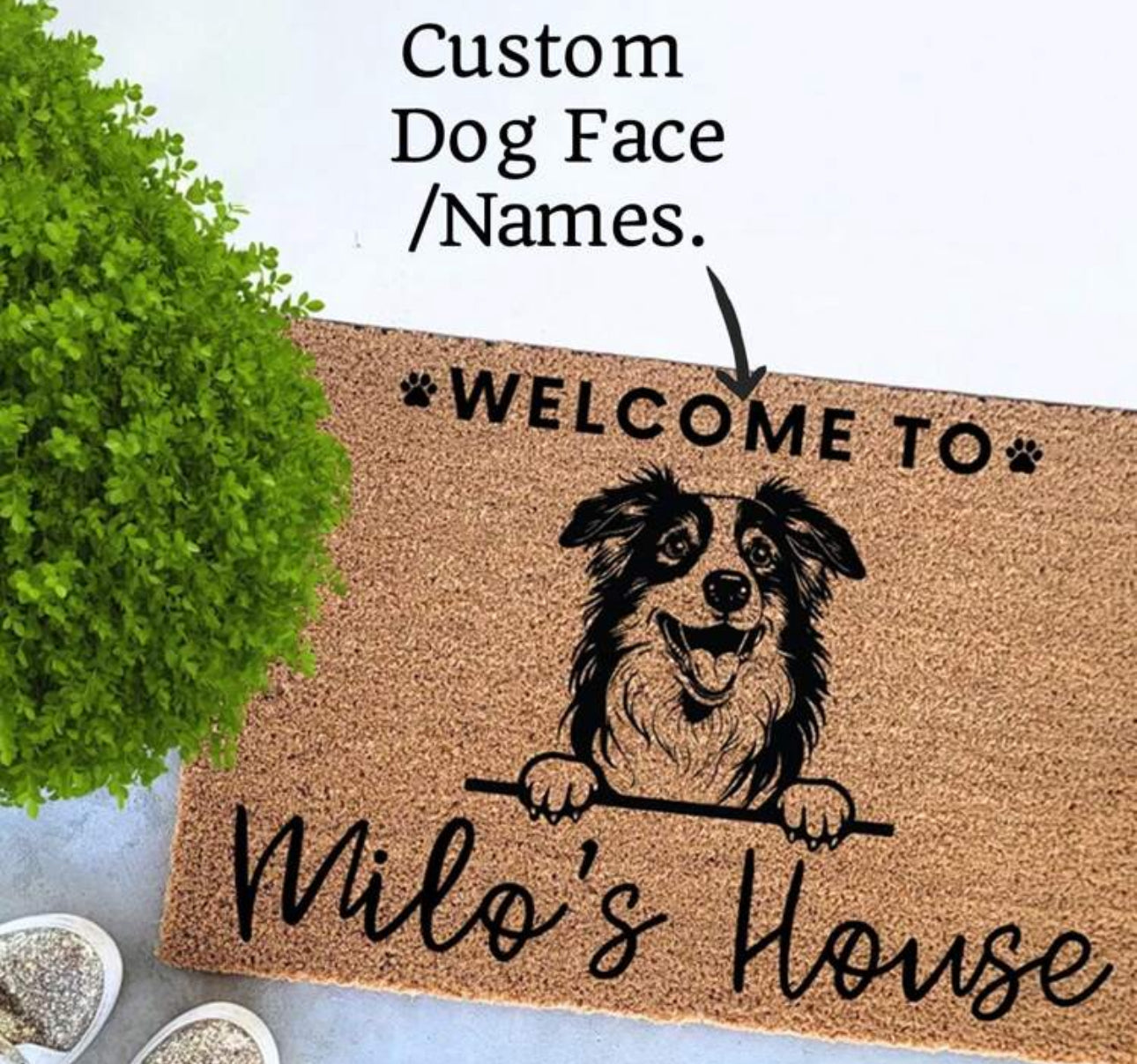 Personalised Dog Door Mat