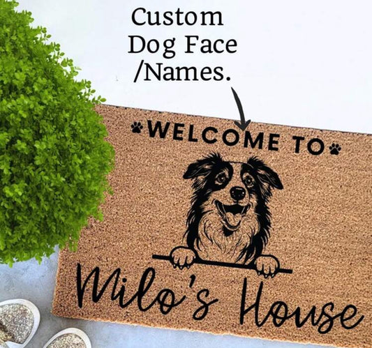 Personalised Dog Door Mat