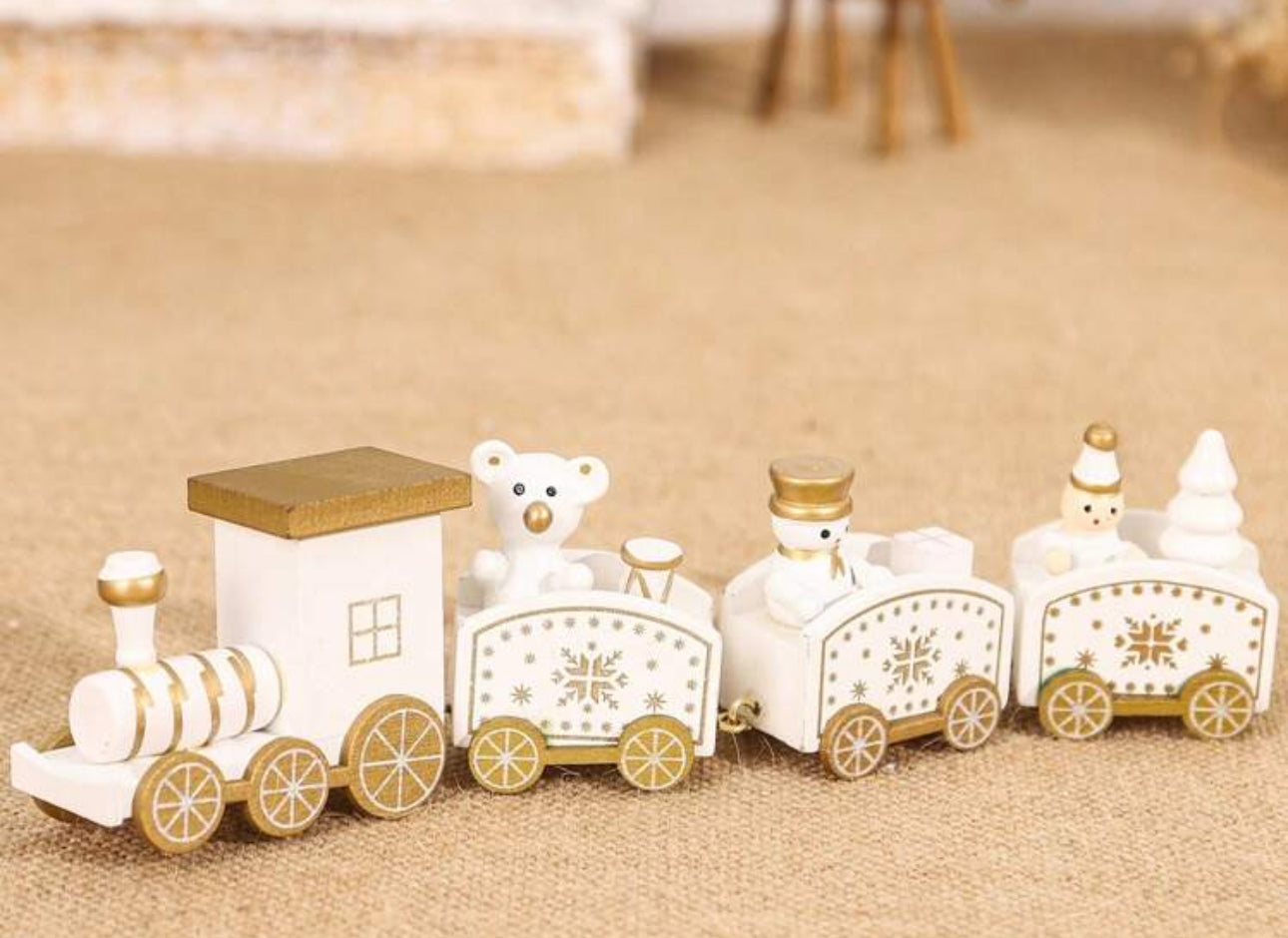 Christmas Four Section Train