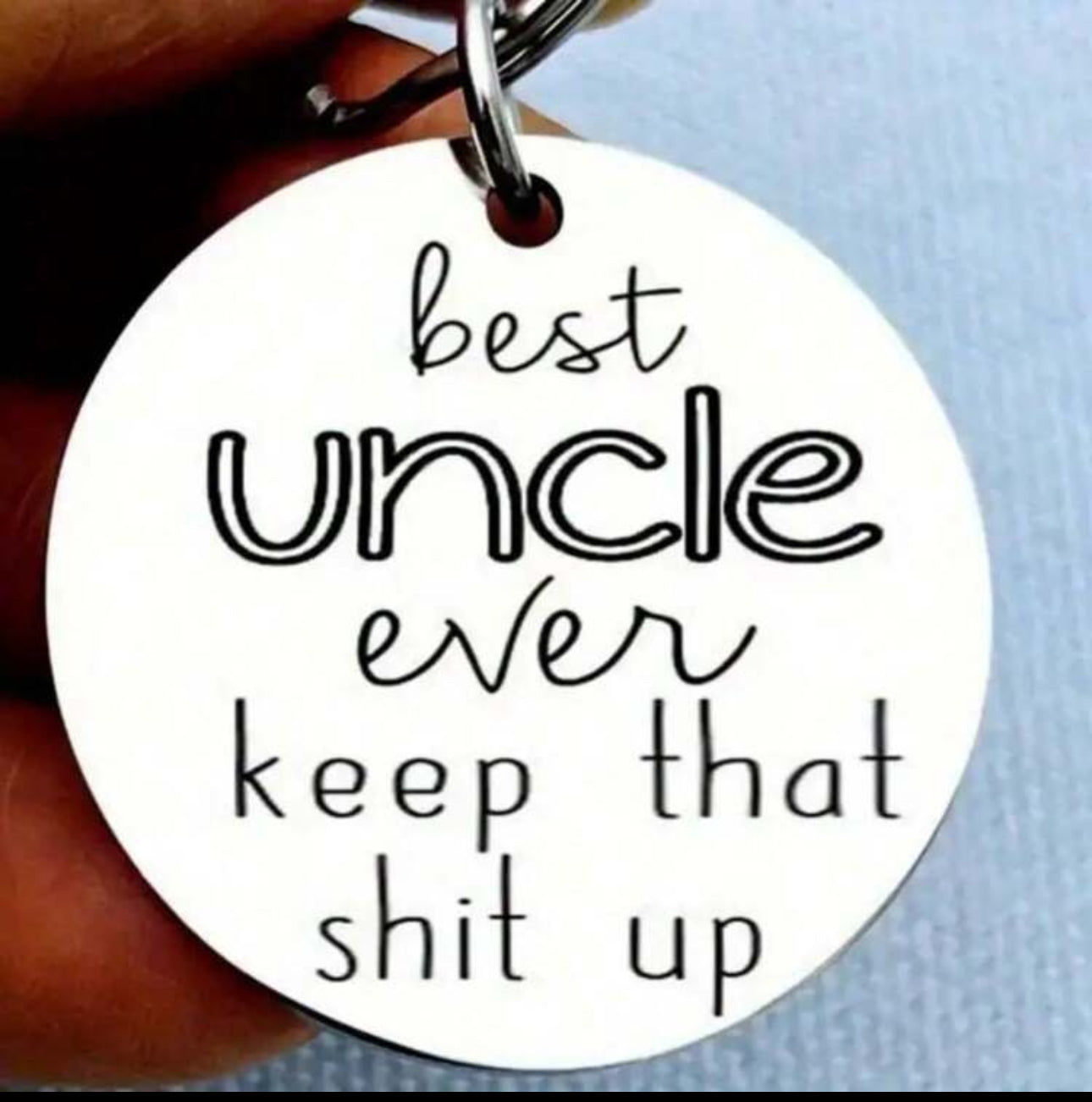 Best Uncle Ever Keyring