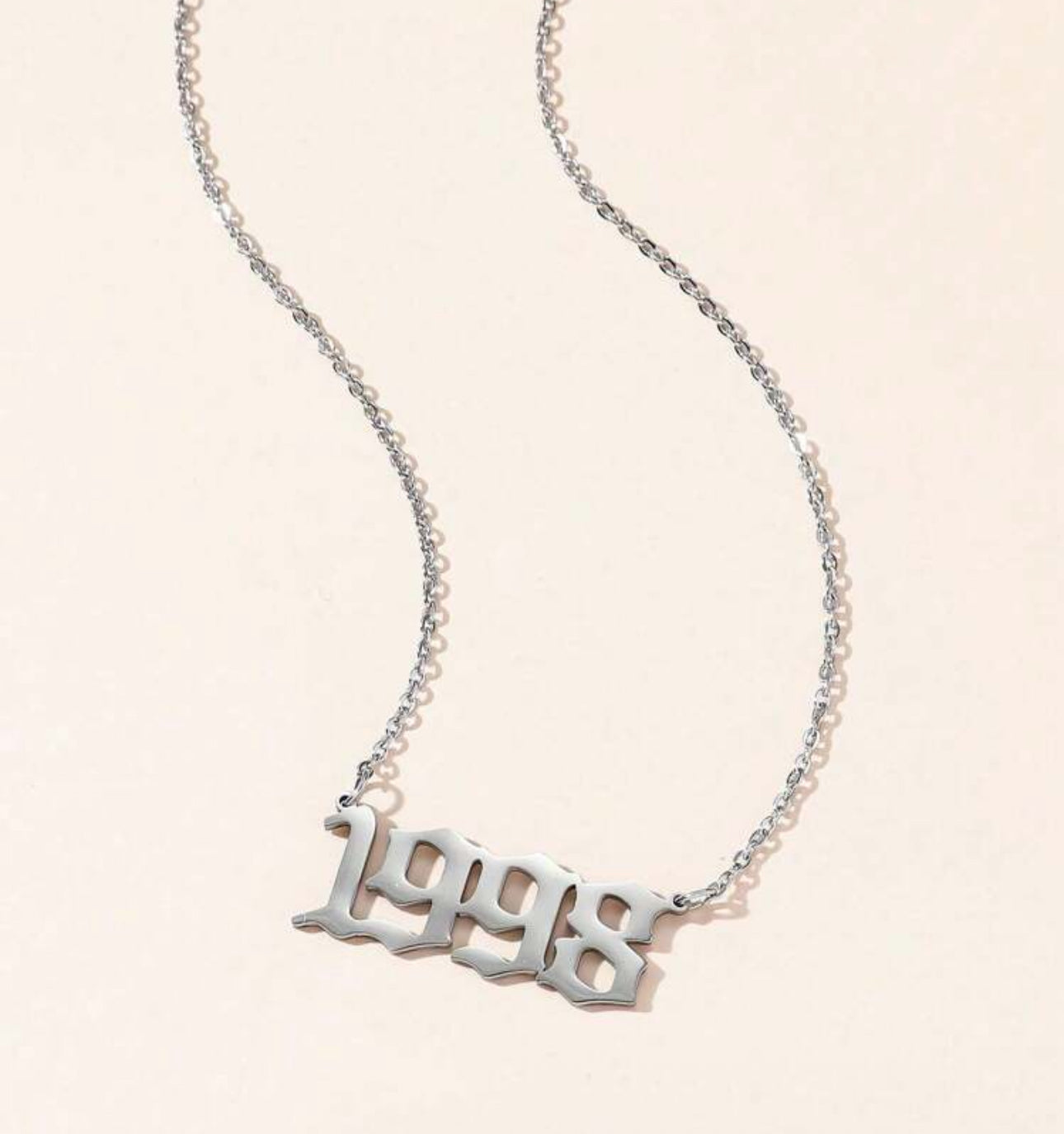 Birth Year Necklaces 1983-2025