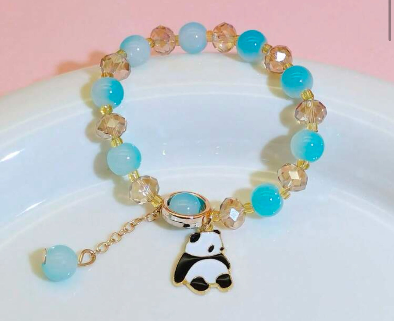 Panda Beaded Bracelet