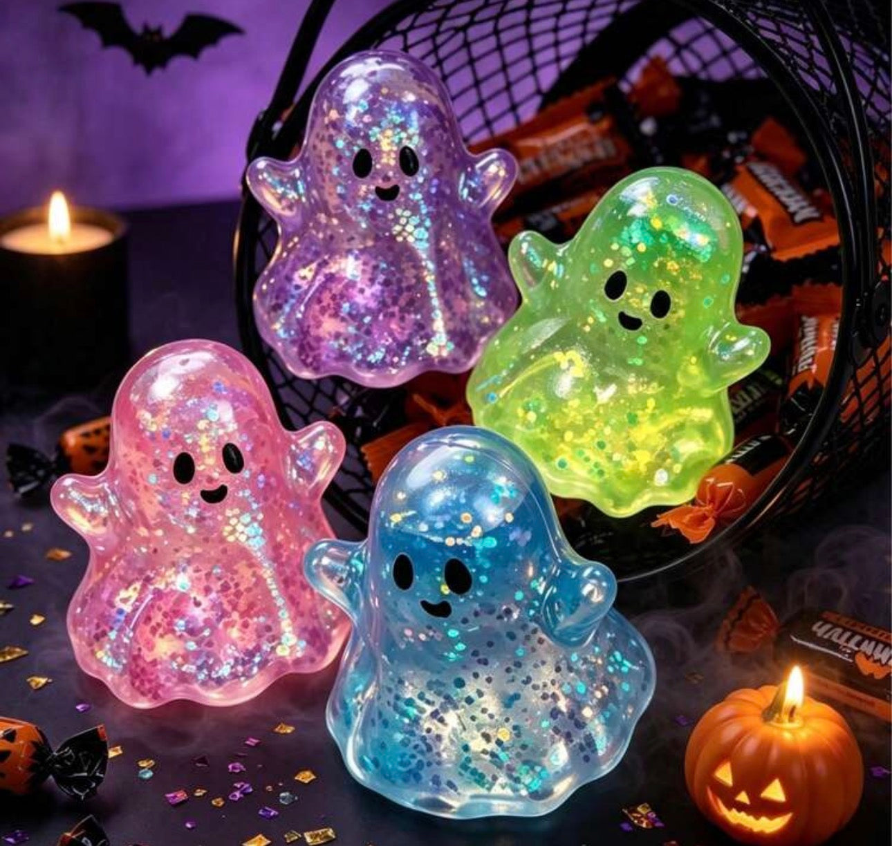 Halloween Mystery Glitter Ghost Sensory Toy
