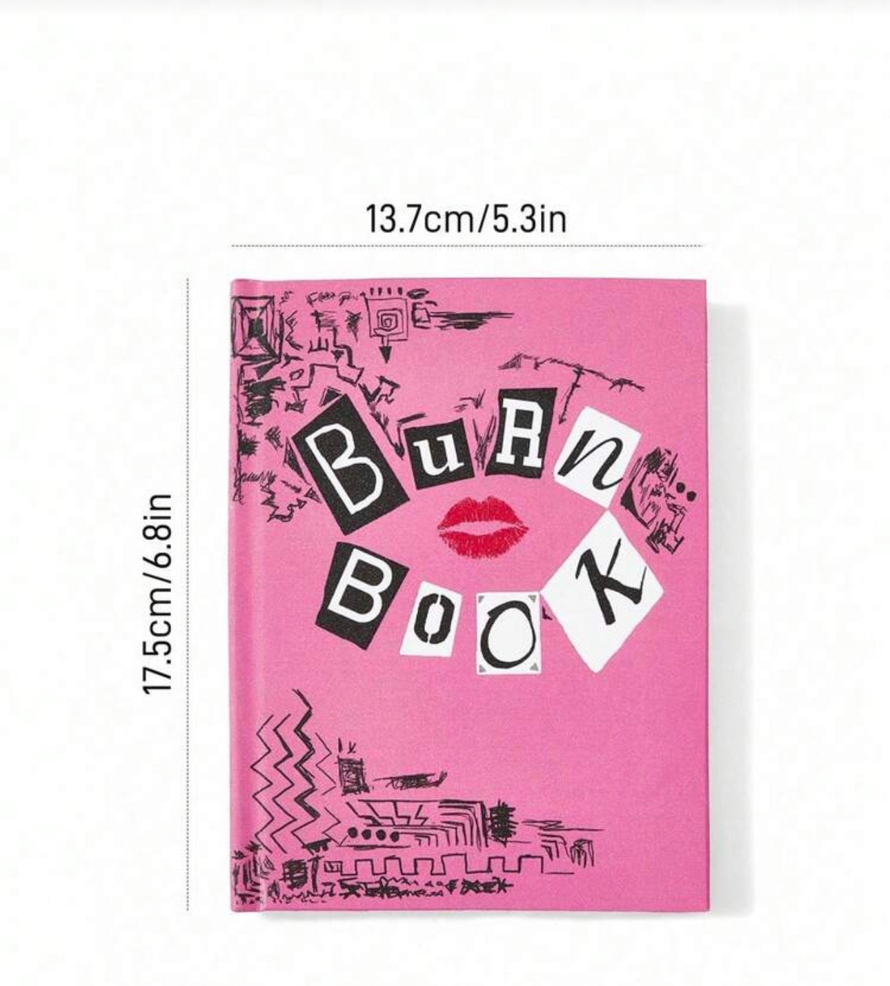 Mean Girls Official "Burn Book" A5 Lined Journal