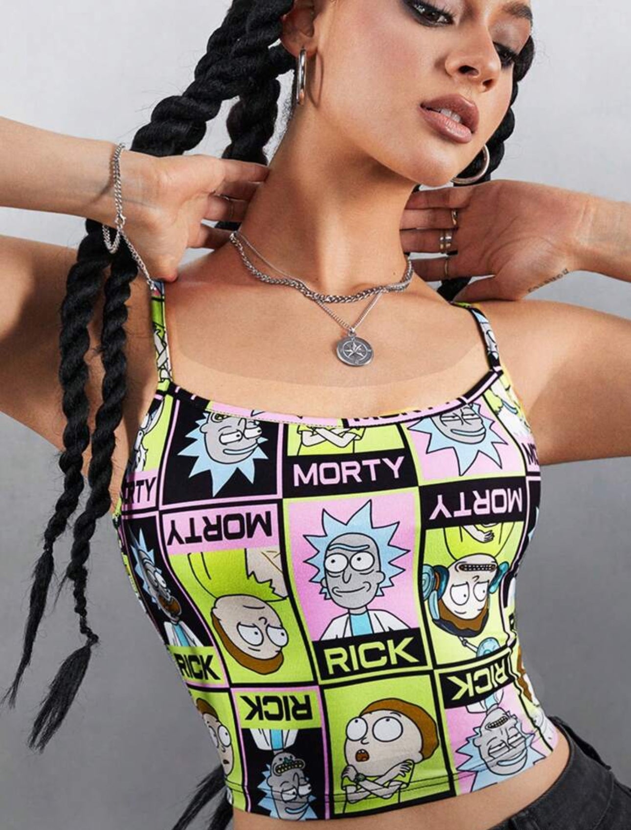 Rick and Morty Cropped Top