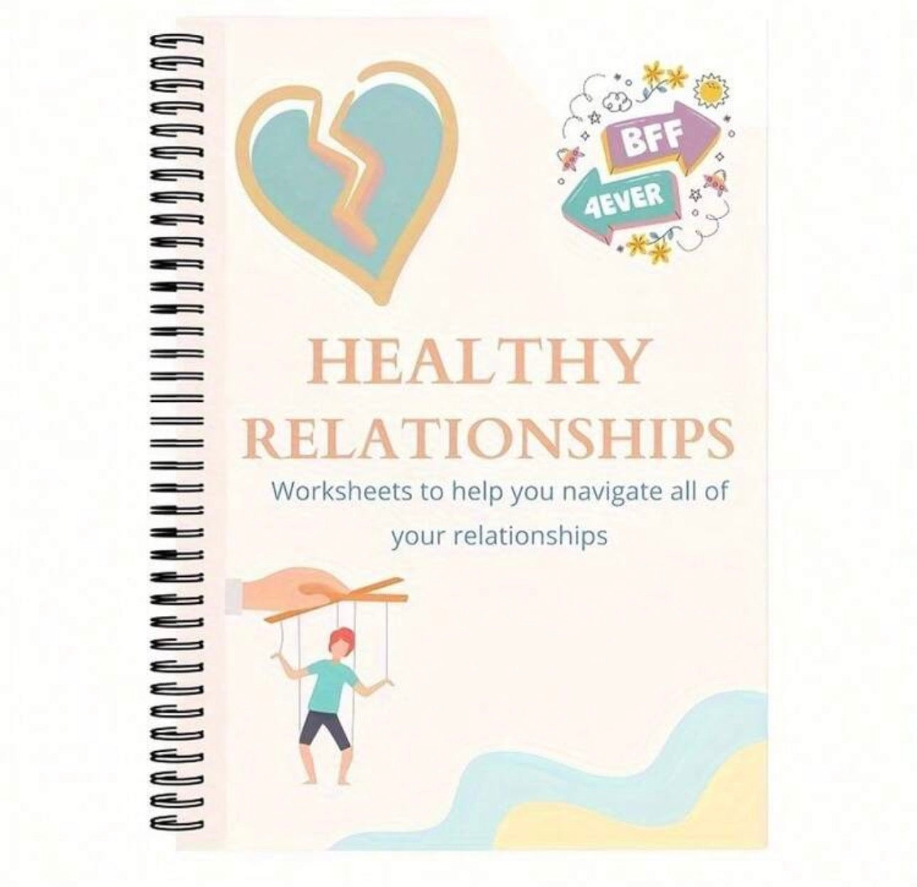 Healthy Relationships Guided Workbook | A5 Navigational Worksheets