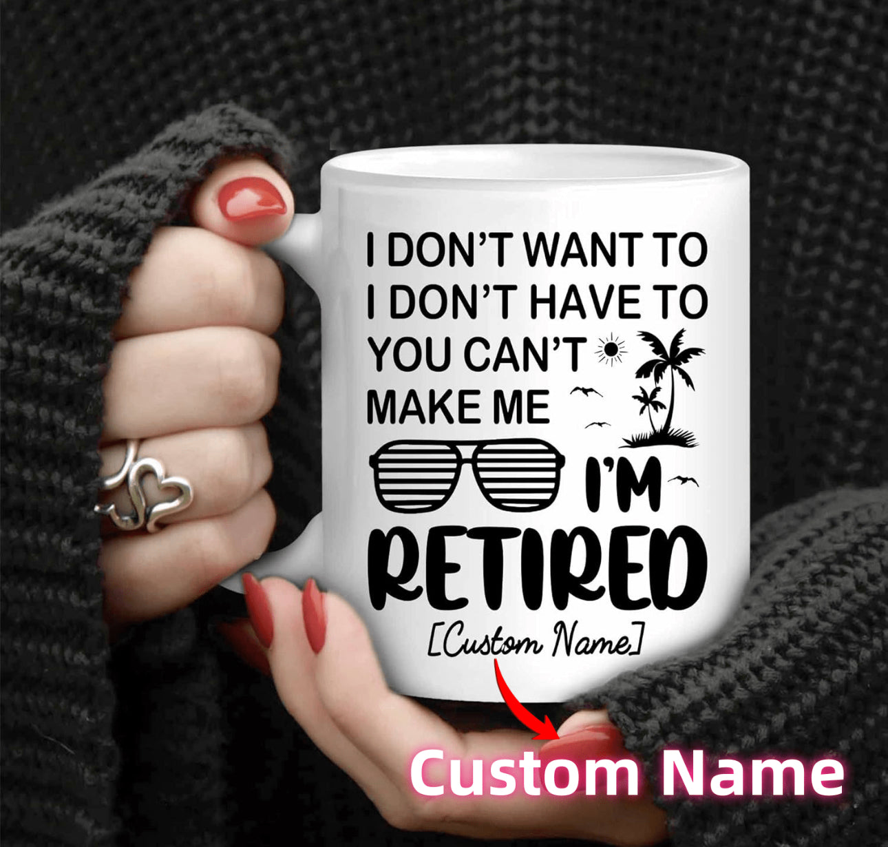 Personalised Retirement Mugs