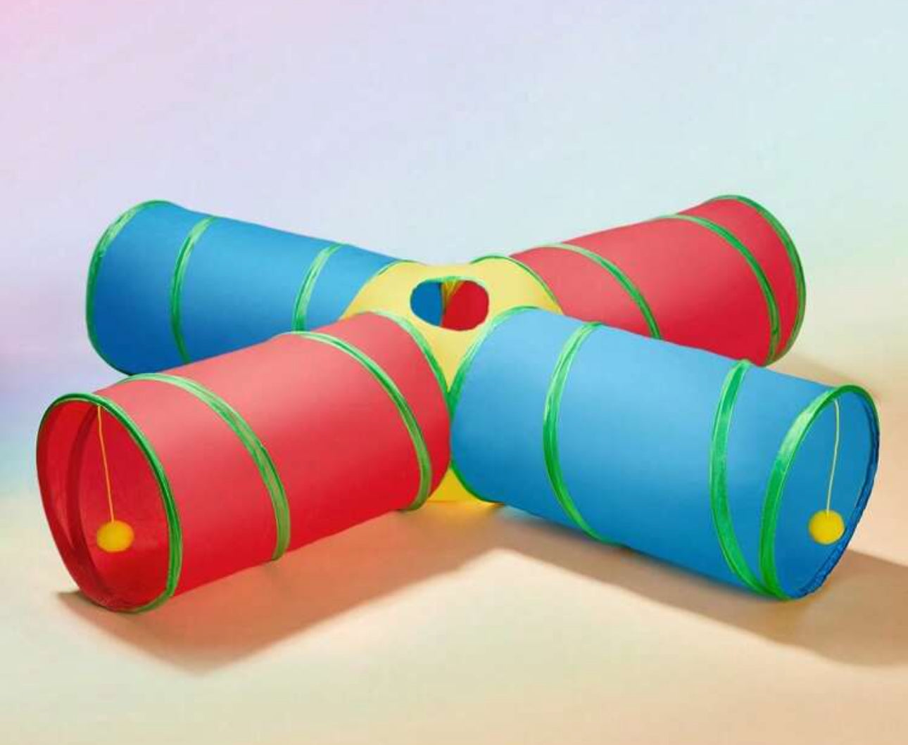 Cross Cat Tunnel Toy