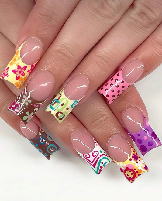 Y2K Flair Press On Nails